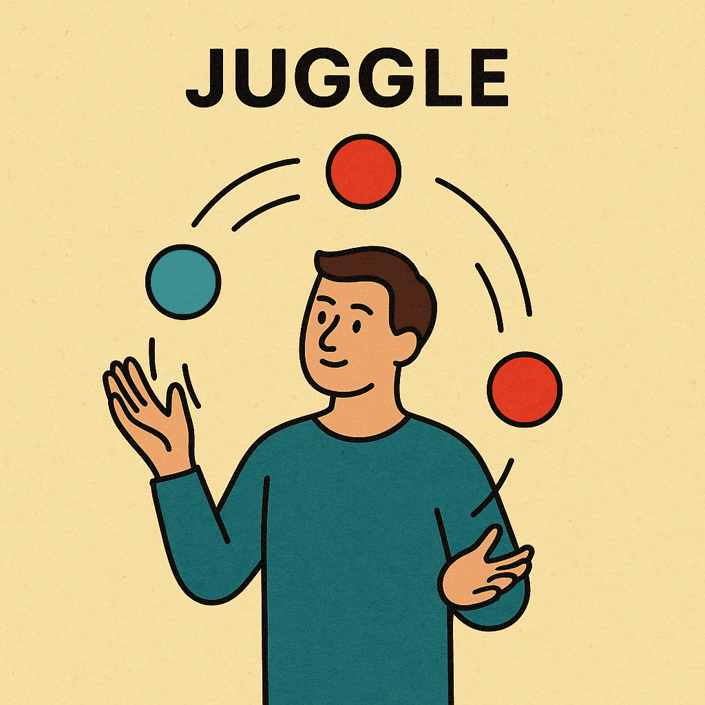 juggle meaning and examples thumbnail
