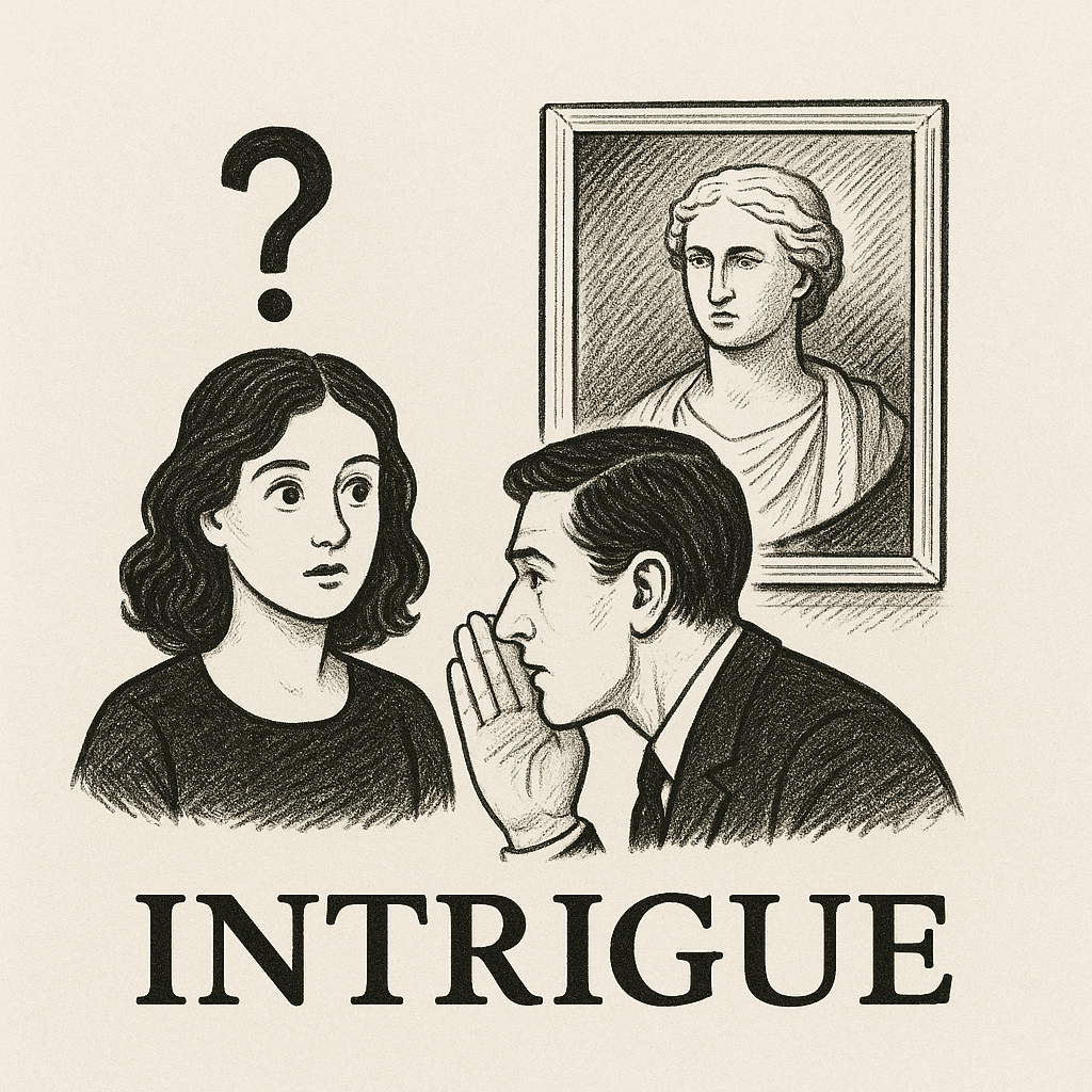 intrigue meaning and examples thumbnail