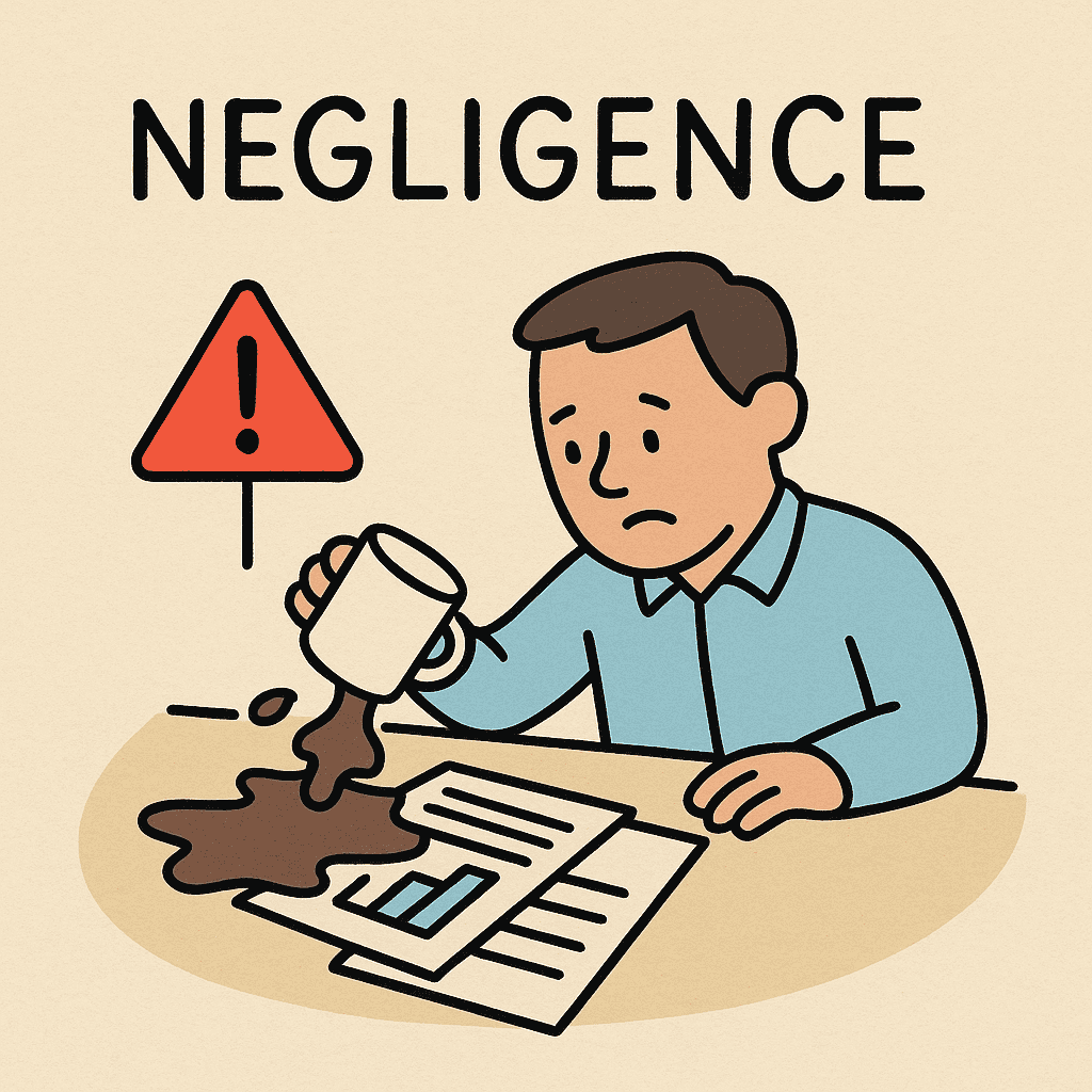 negligence meaning and examples thumbnail