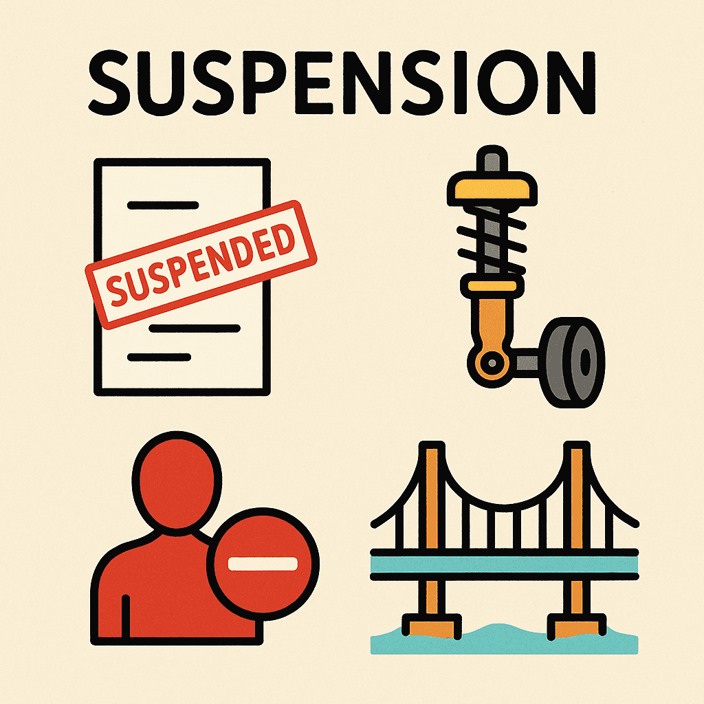 suspension meaning and examples thumbnail