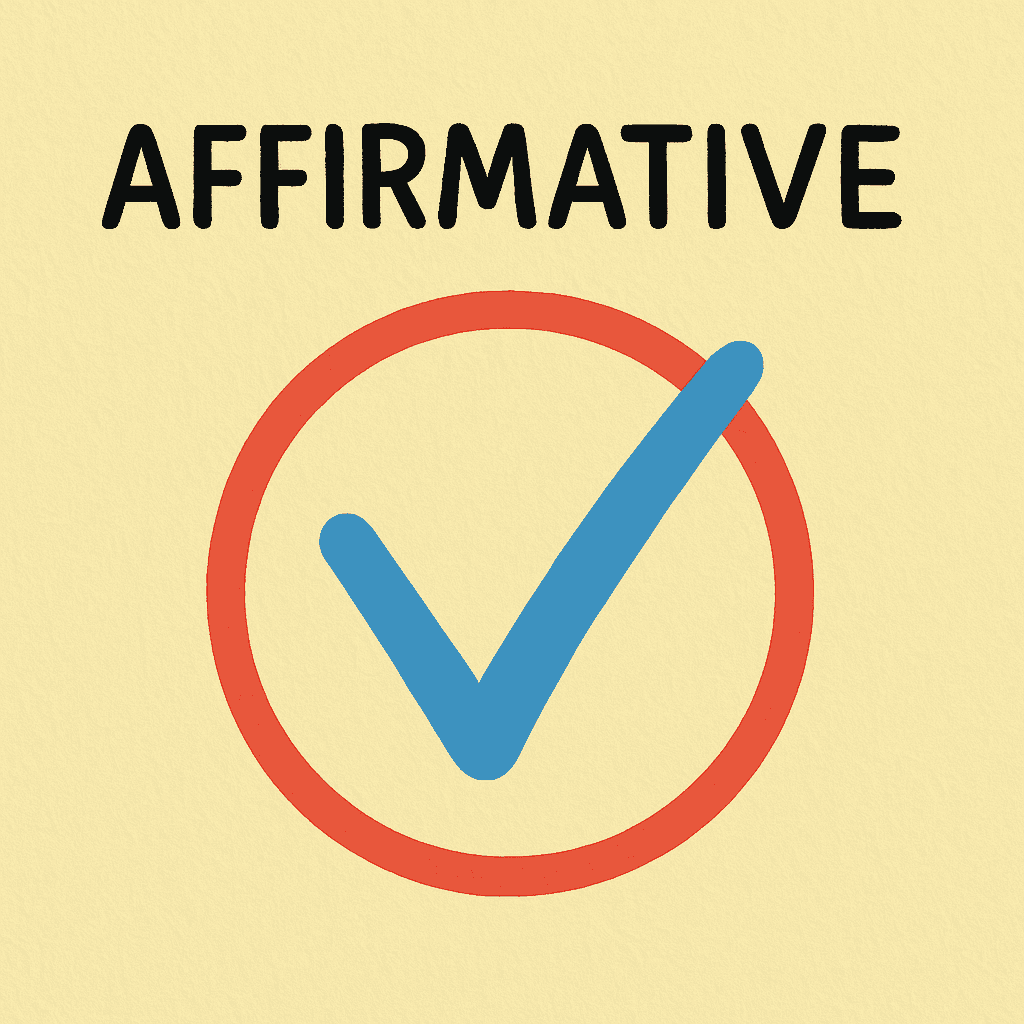 affirmative meaning and examples thumbnail