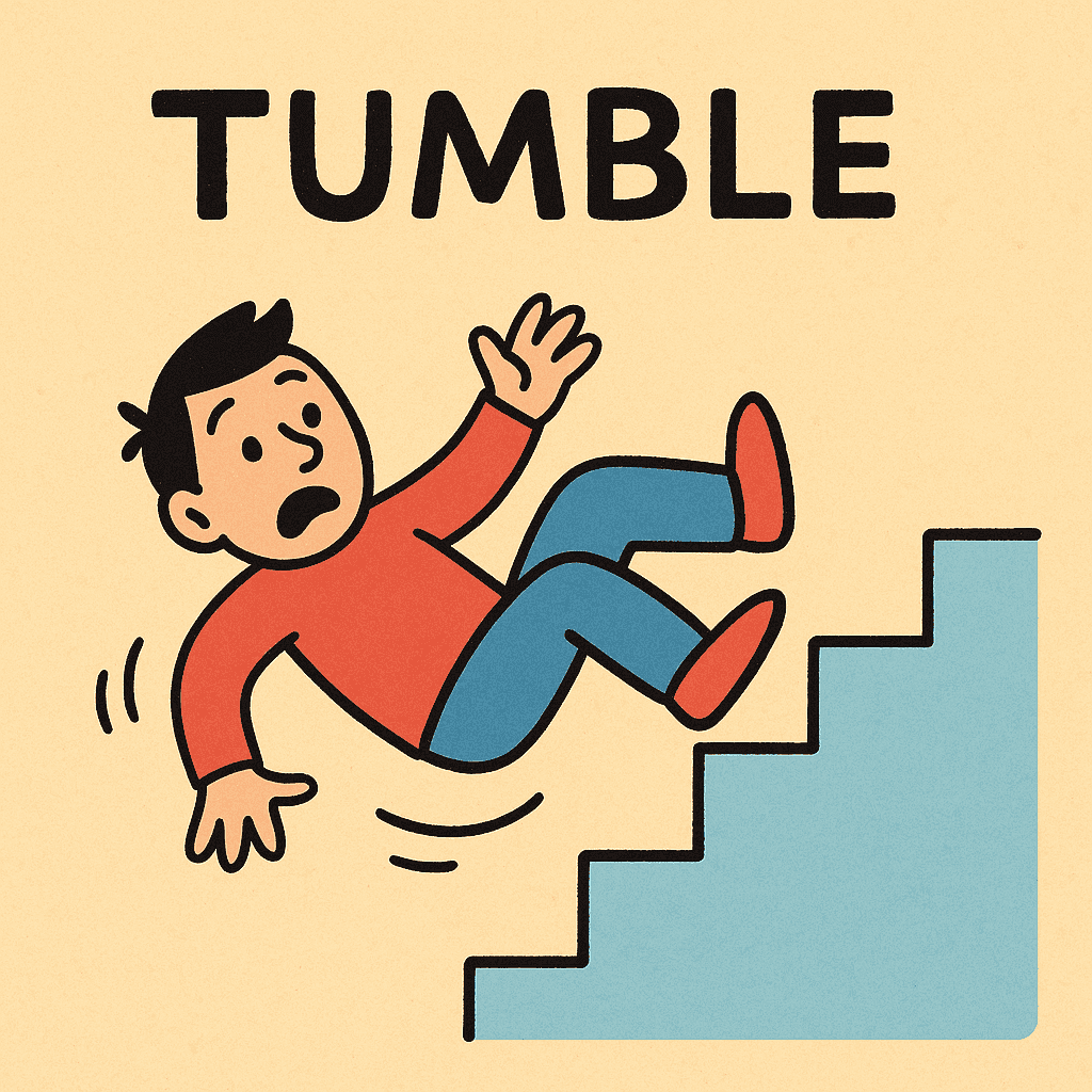 tumble meaning and examples thumbnail