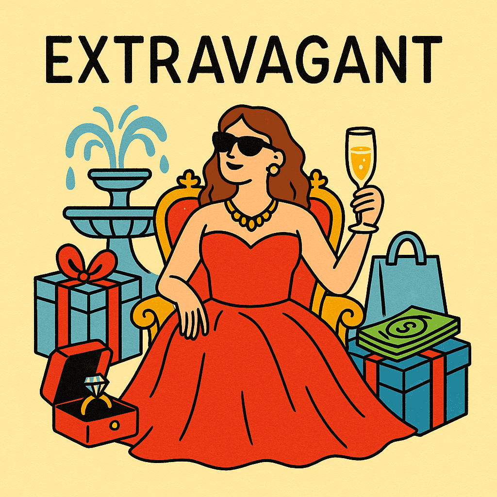 extravagant meaning and examples thumbnail