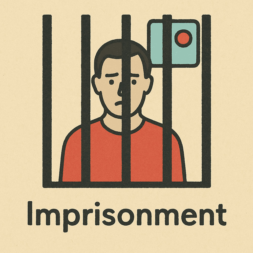 imprisonment meaning and examples thumbnail