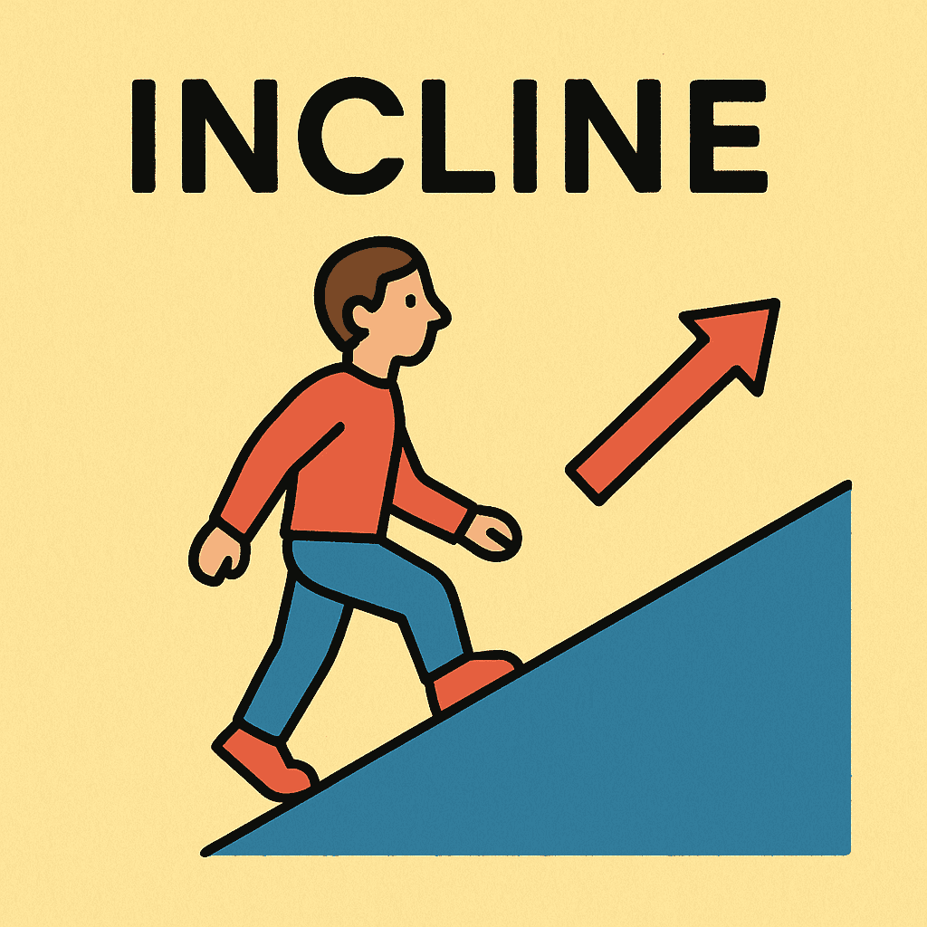 incline meaning and examples thumbnail