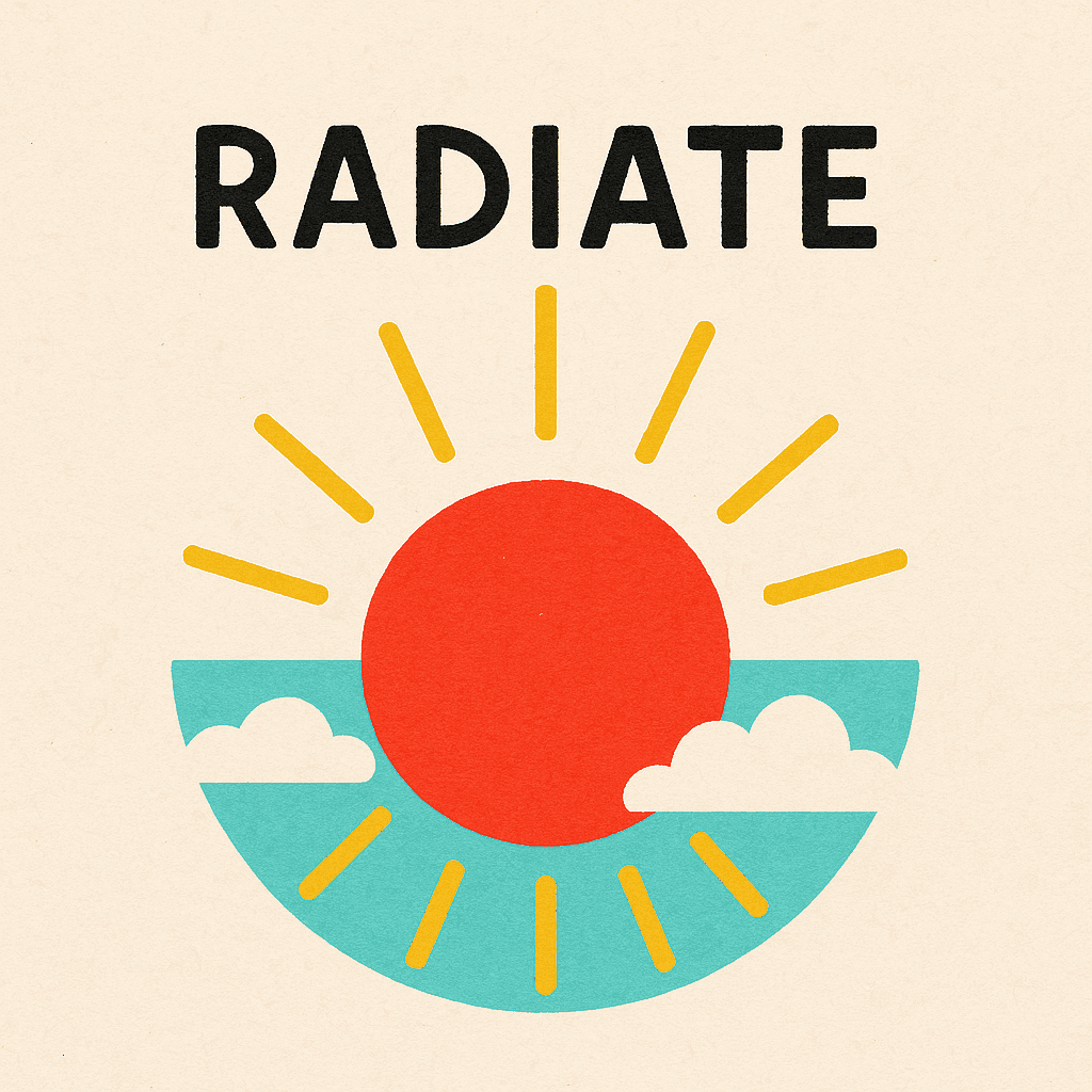 radiate meaning and examples thumbnail