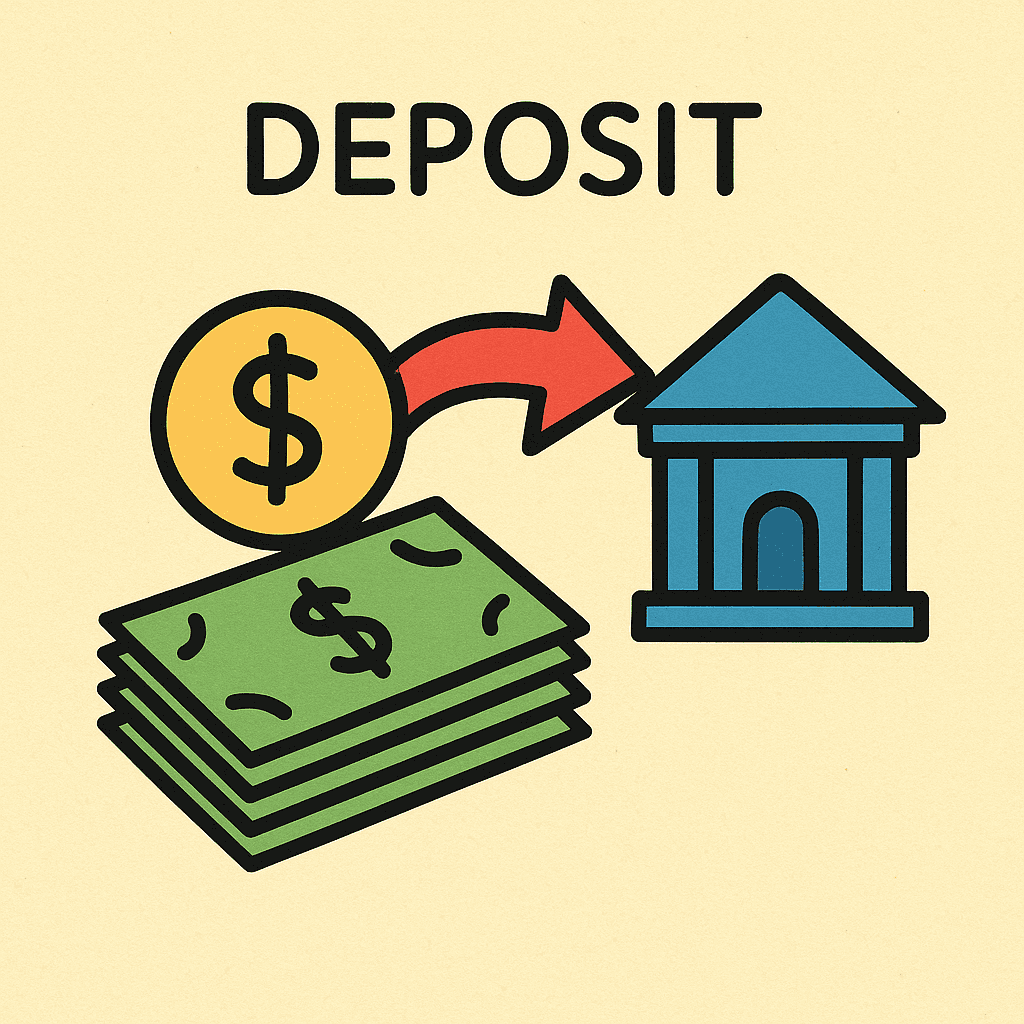 deposit meaning and examples thumbnail