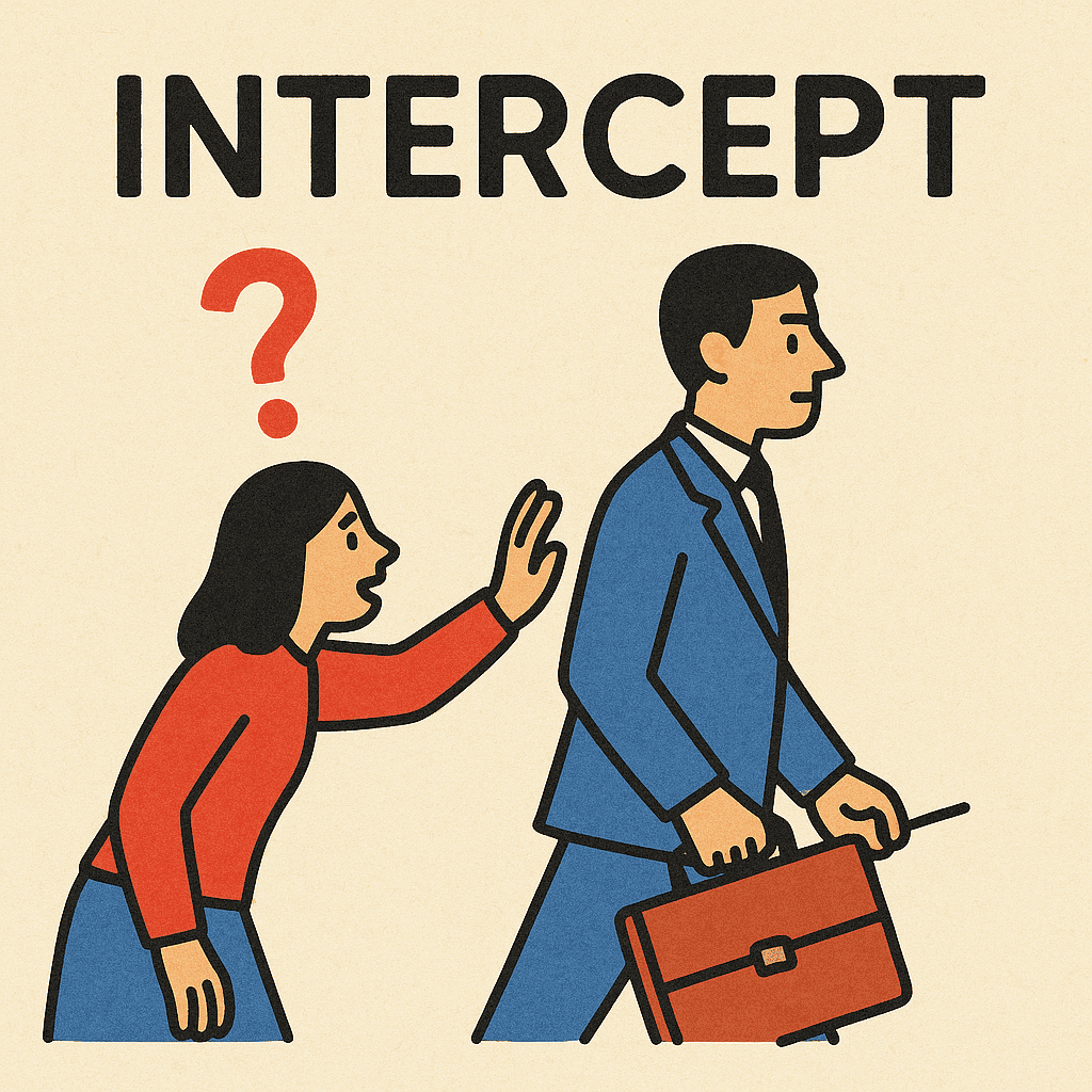 intercept meaning and examples thumbnail
