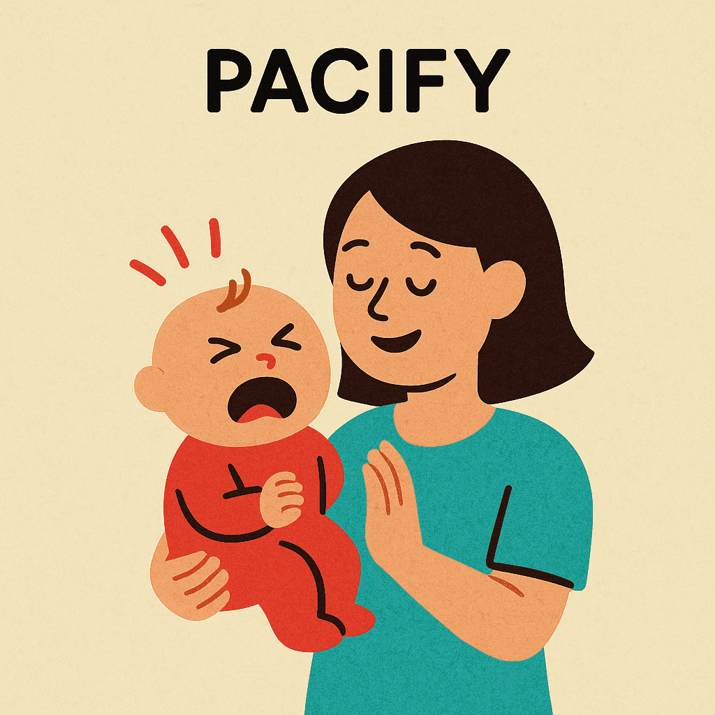 pacify meaning and examples thumbnail