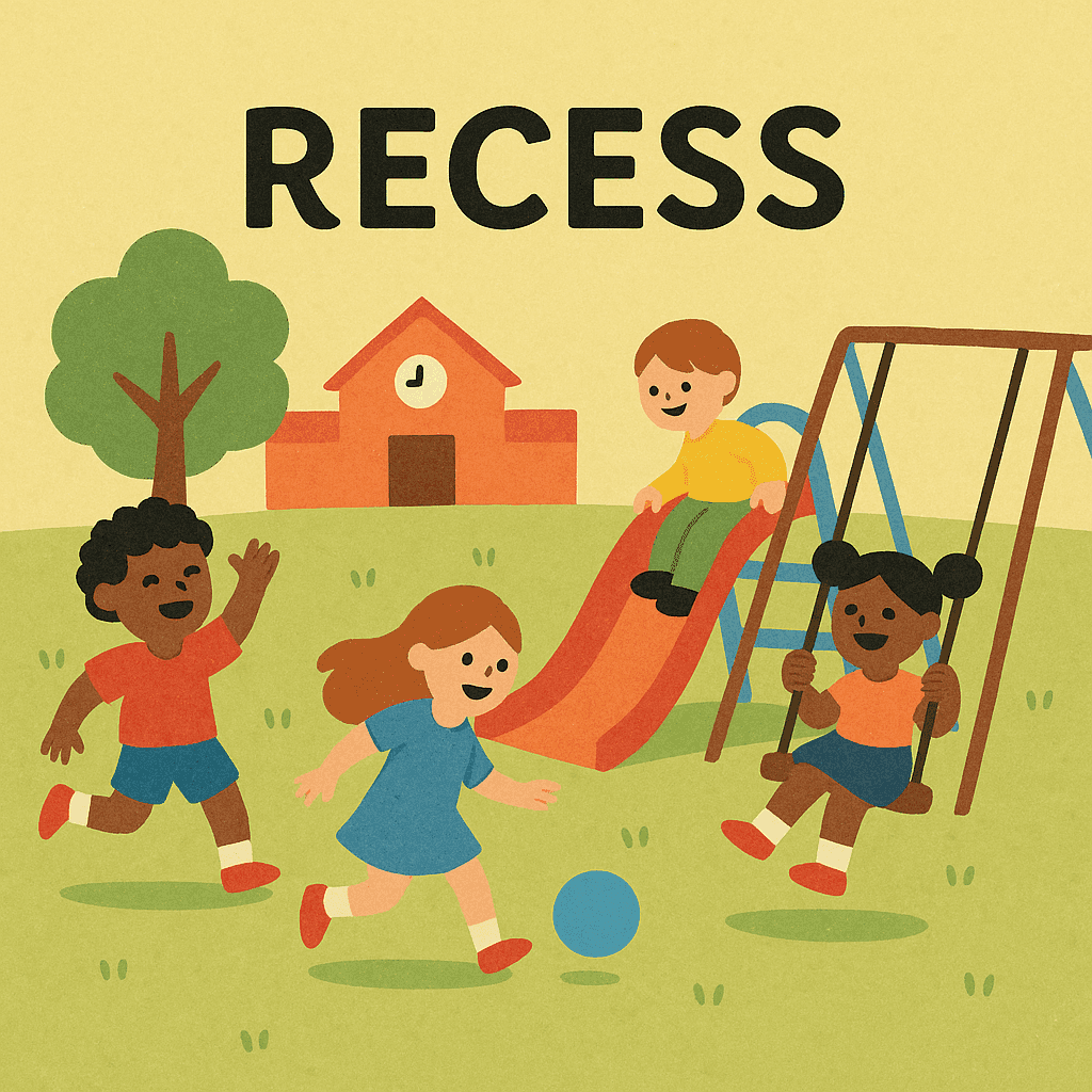 recess meaning and examples thumbnail