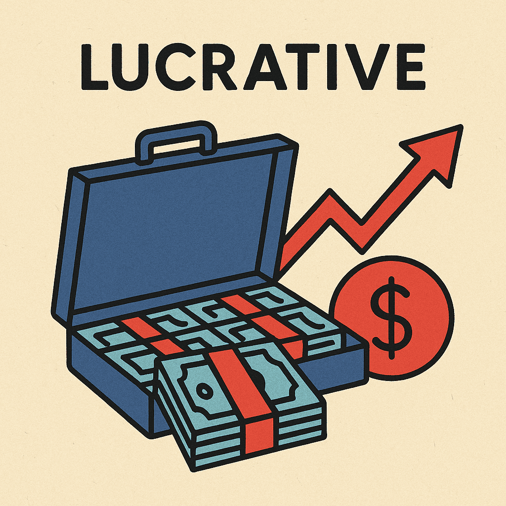 lucrative meaning and examples thumbnail