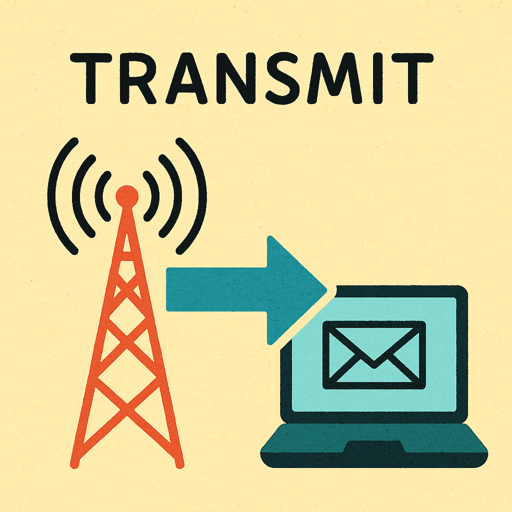 transmit meaning and examples thumbnail