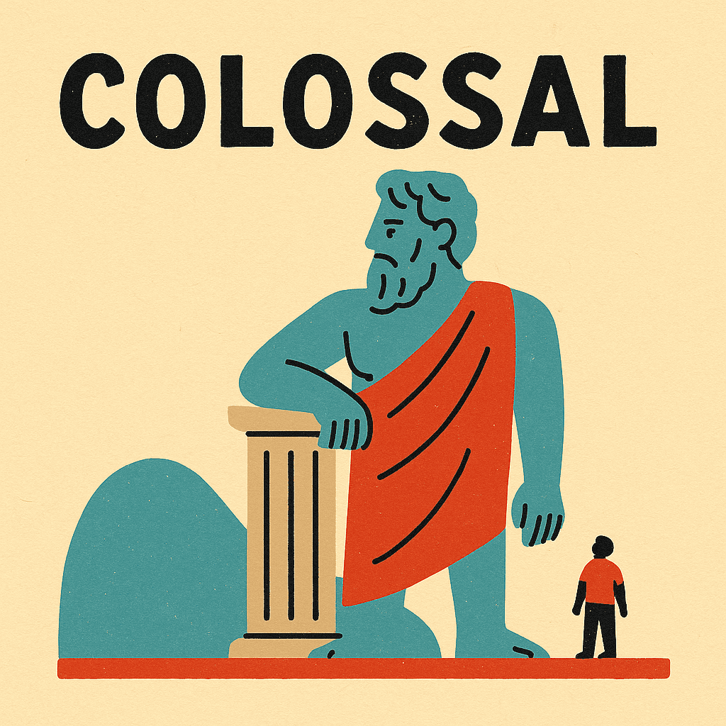 colossal meaning and examples thumbnail
