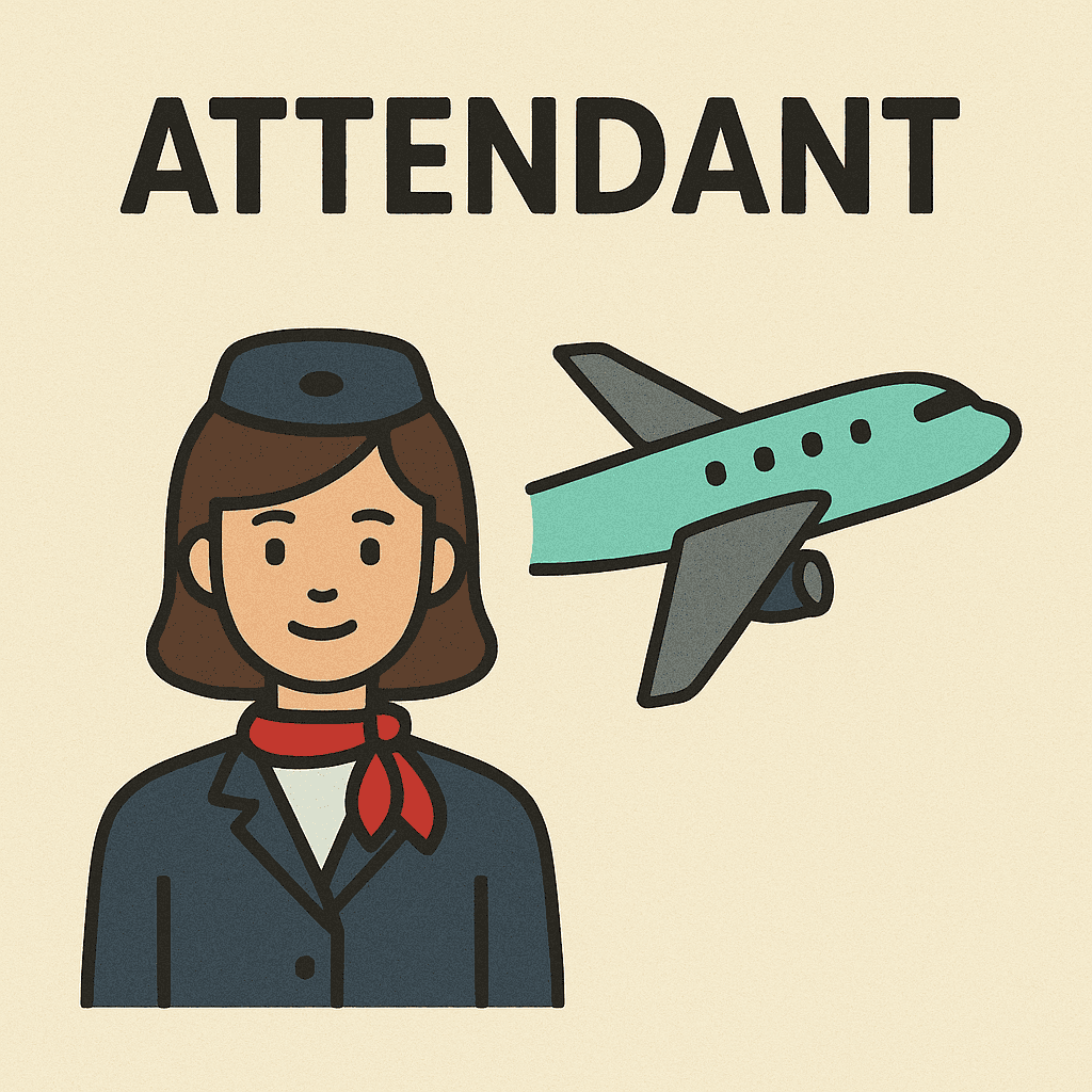attendant meaning and examples