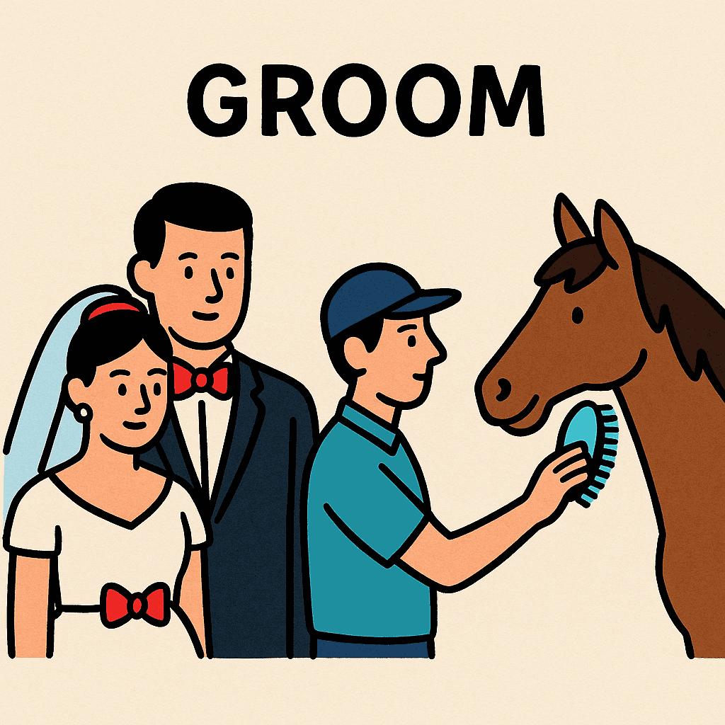 groom meaning and examples thumbnail