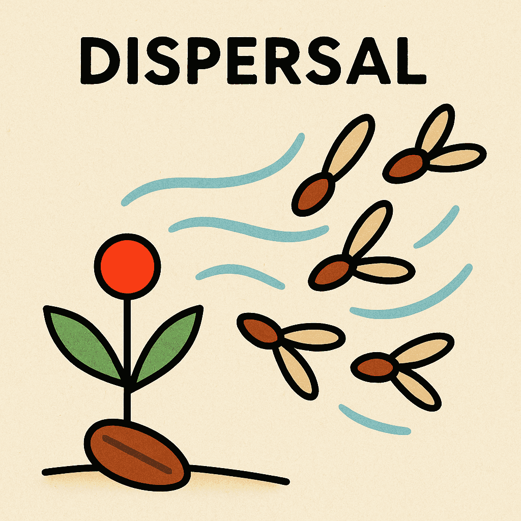 dispersal meaning and examples