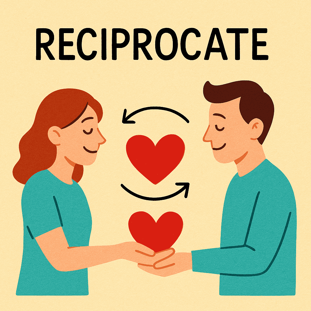 reciprocate meaning and examples thumbnail