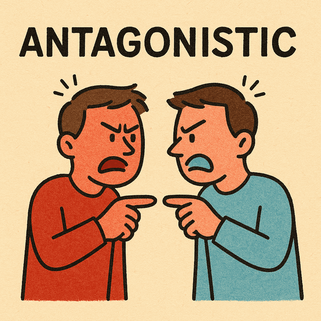 antagonistic meaning and examples