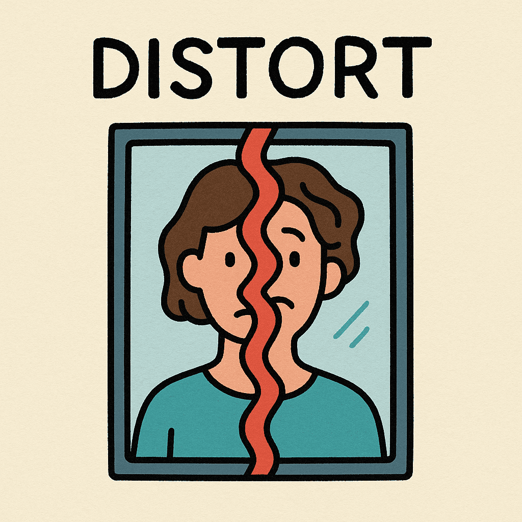 distort meaning and examples thumbnail