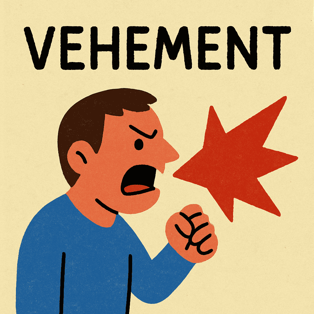 vehement meaning and examples thumbnail