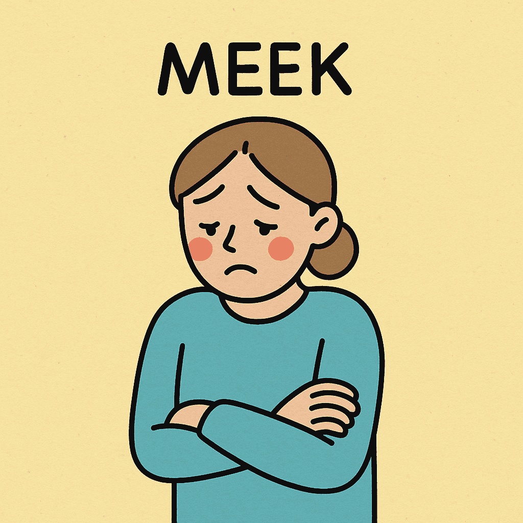 meek meaning and examples thumbnail