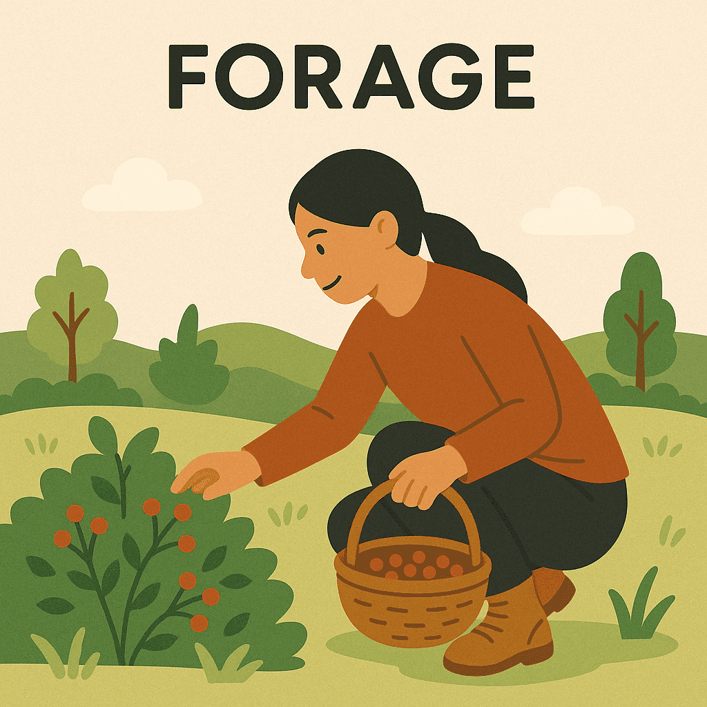 forage meaning and examples thumbnail
