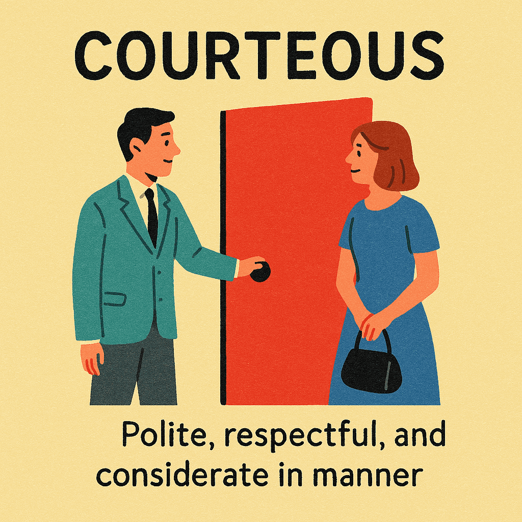 courteous meaning and examples thumbnail