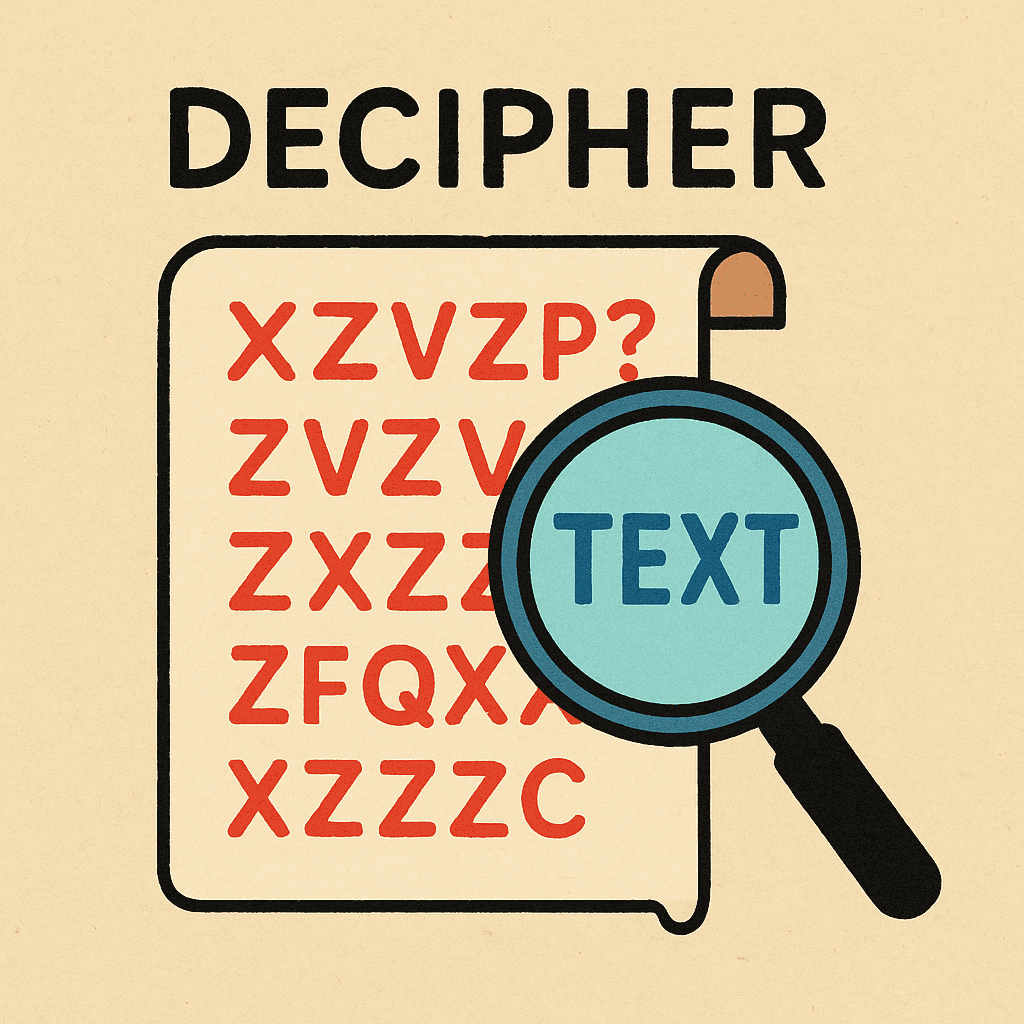 decipher meaning and examples