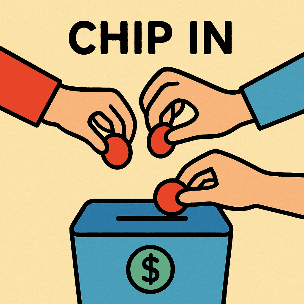 chip in meaning and examples thumbnail