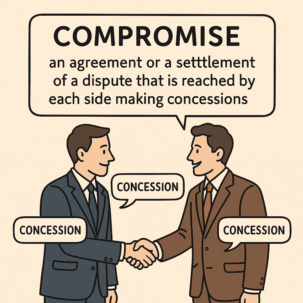 compromise meaning and examples