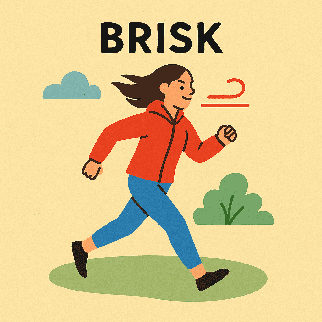 brisk meaning and examples