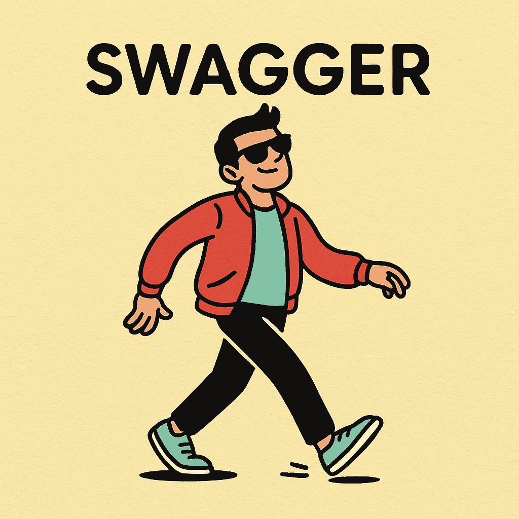 swagger meaning and examples