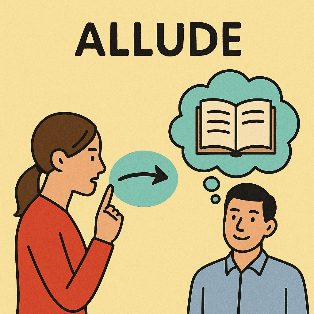 allude meaning and examples thumbnail