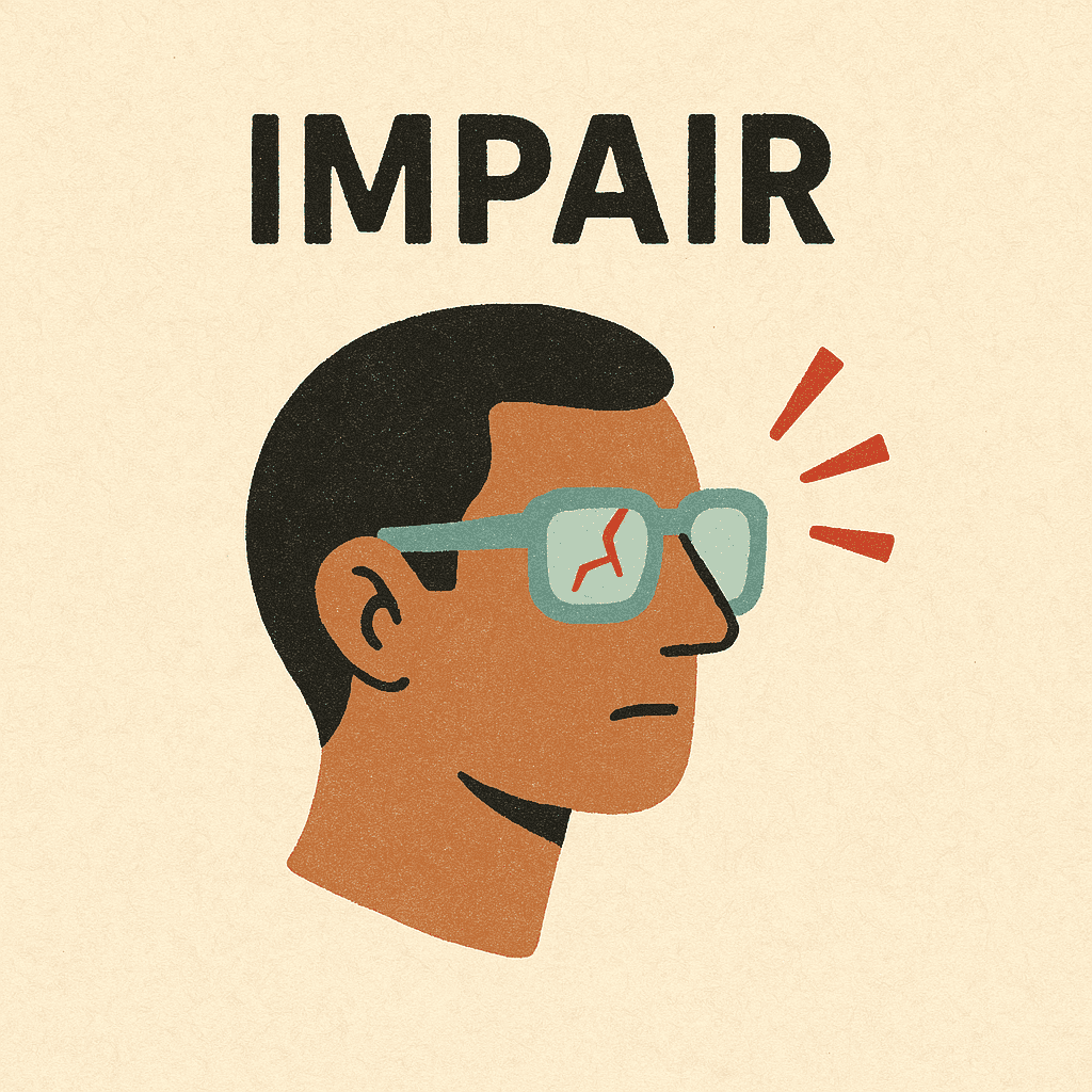 impair meaning and examples thumbnail