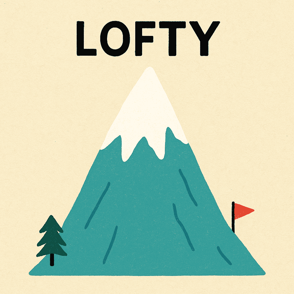 lofty meaning and examples thumbnail