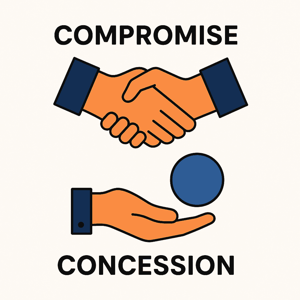 compromise vs. concession — Clear Comparison