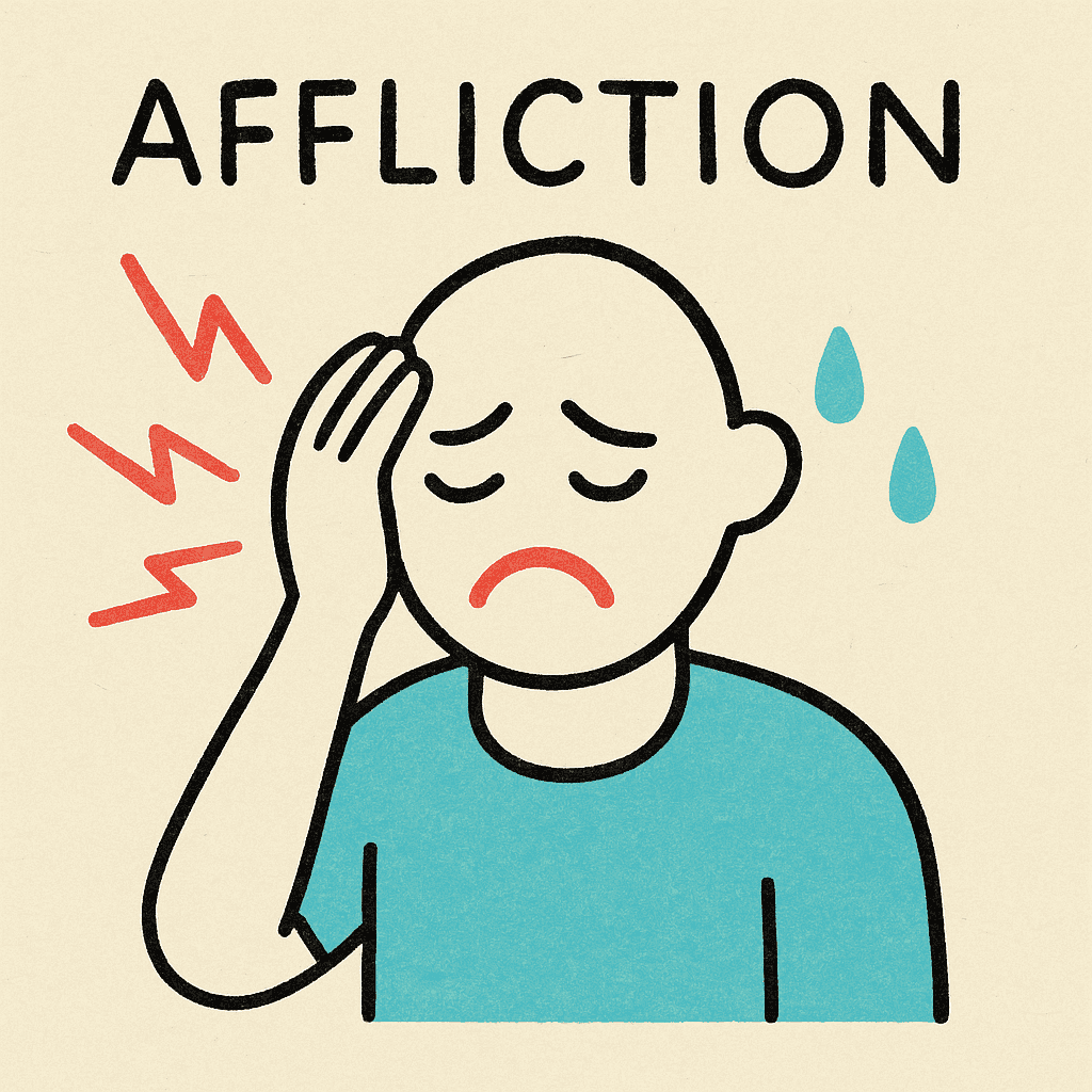 affliction meaning and examples thumbnail