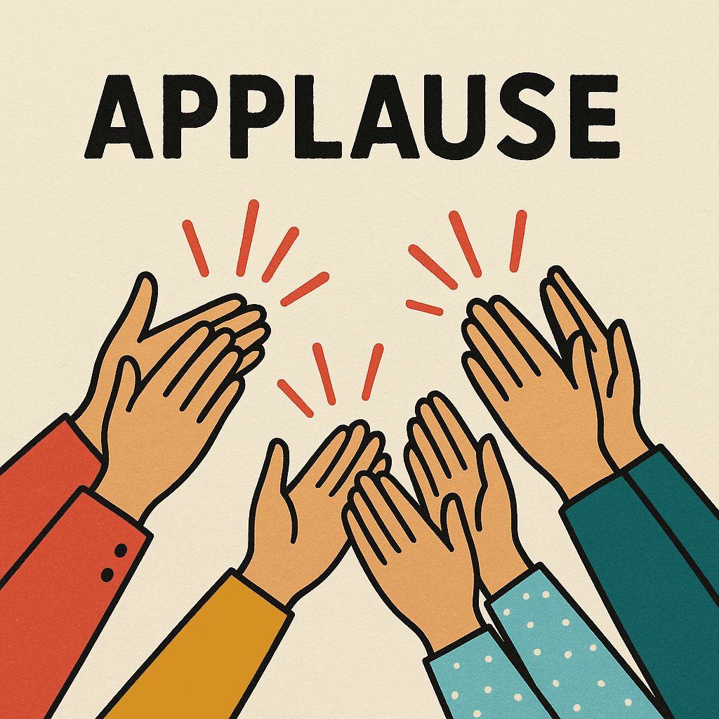 applause meaning and examples thumbnail