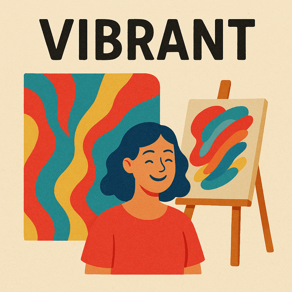vibrant meaning and examples thumbnail