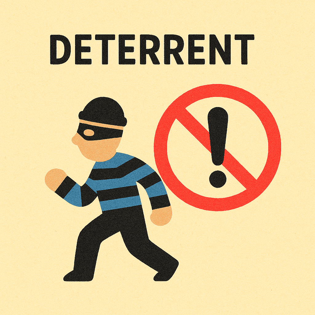 deterrent meaning and examples thumbnail
