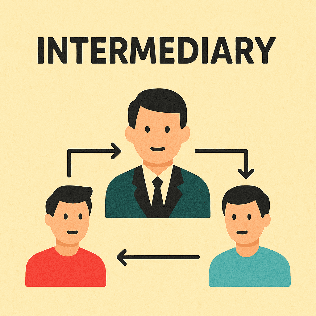 intermediary meaning and examples thumbnail