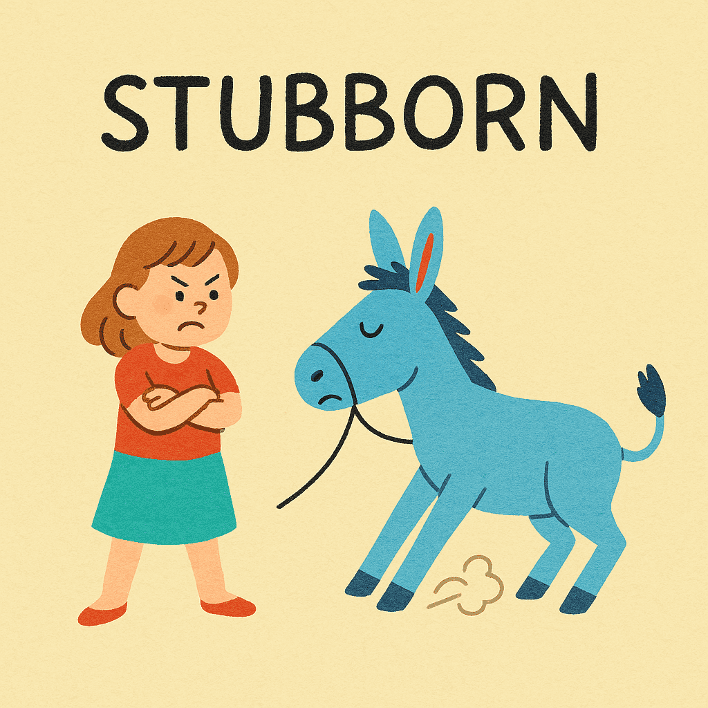 stubborn meaning and examples thumbnail