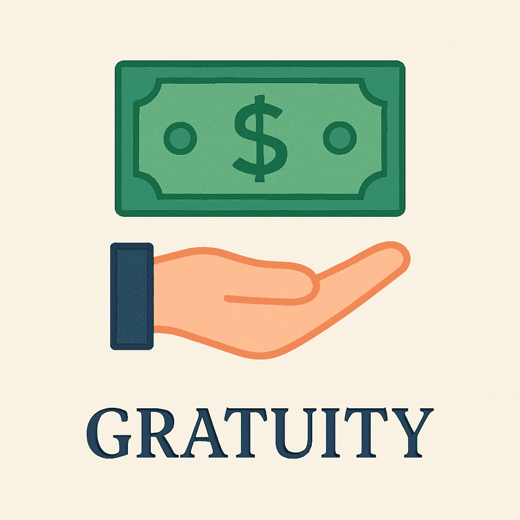 gratuity meaning and examples thumbnail