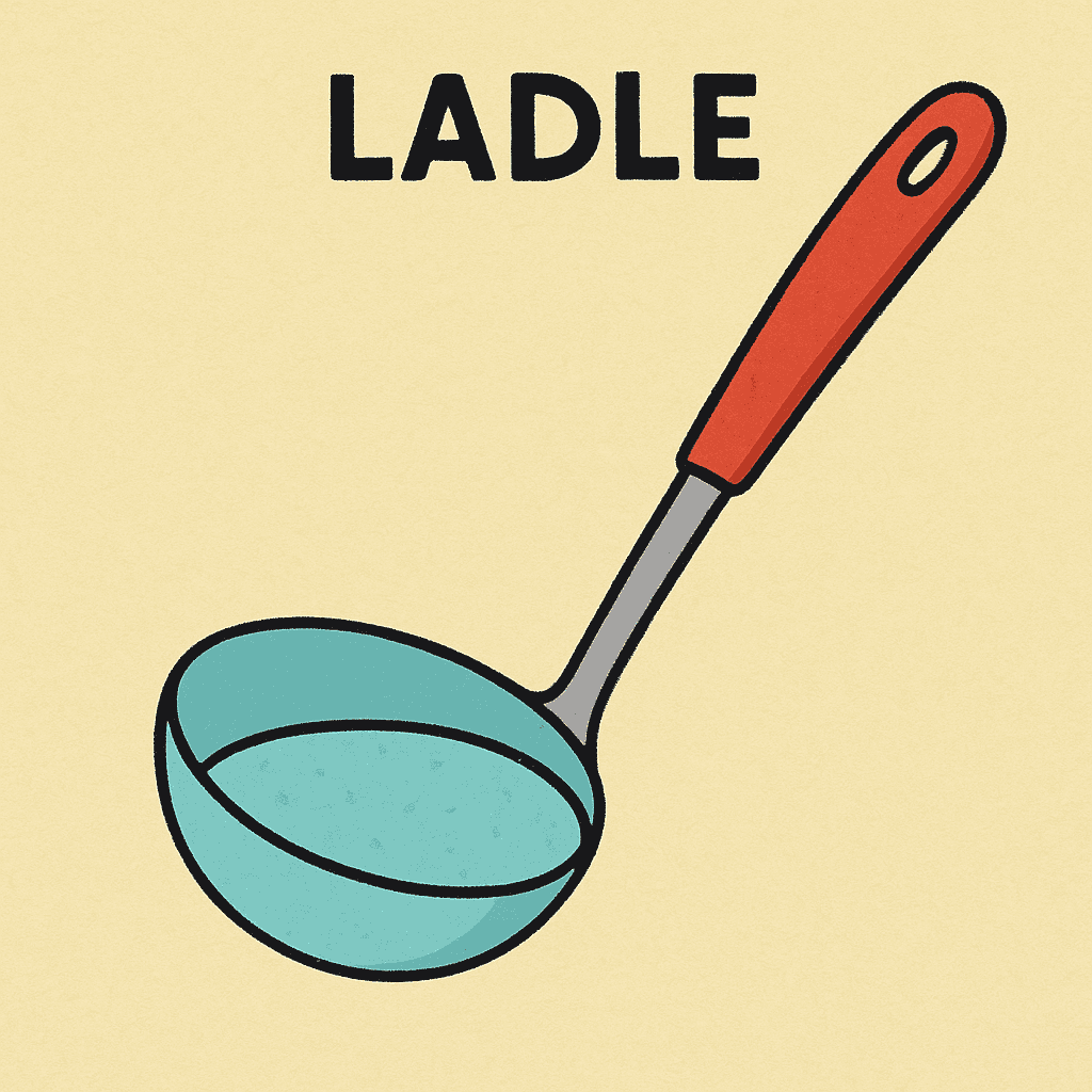 ladle meaning and examples thumbnail