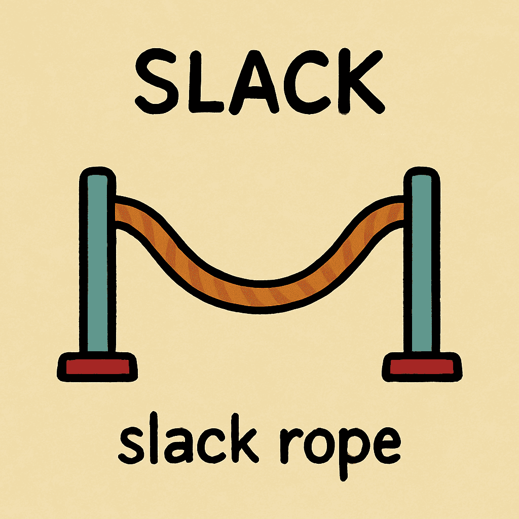 slack meaning and examples