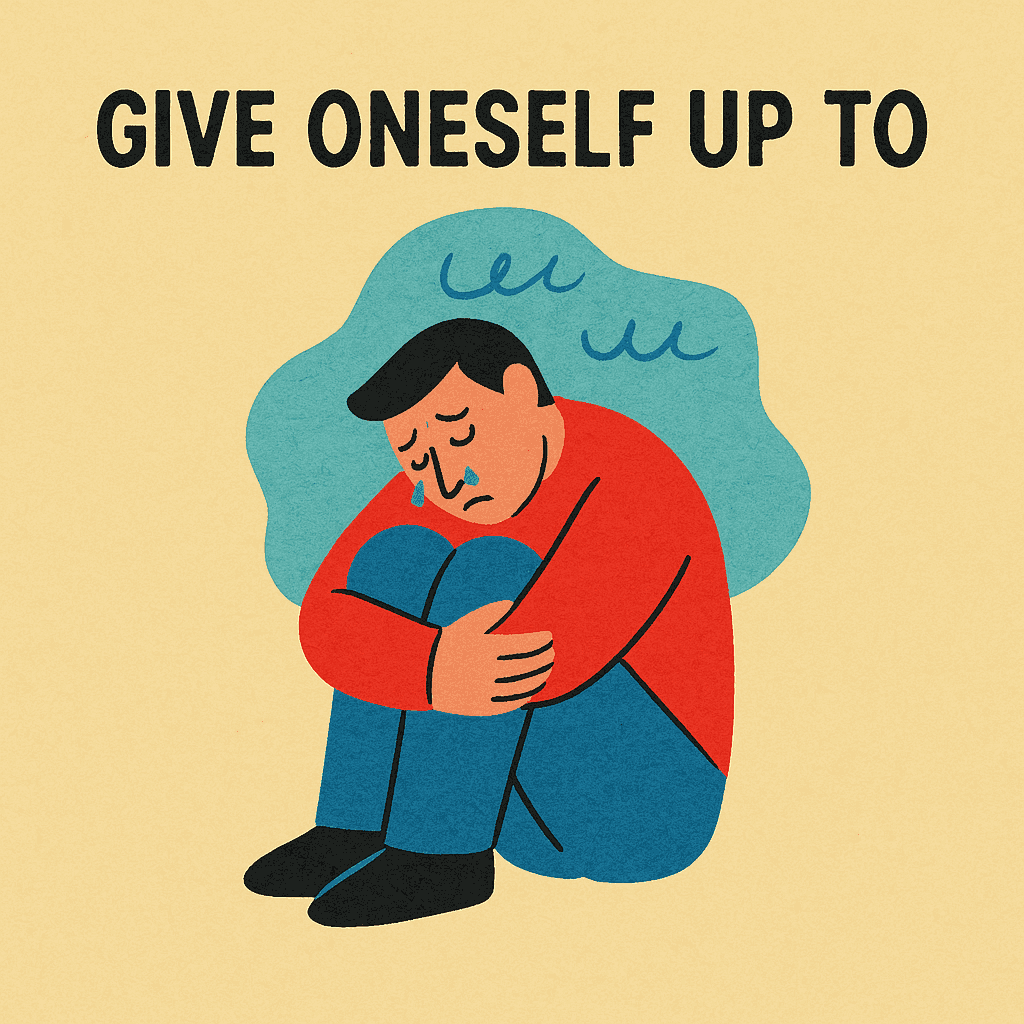 give oneself up to meaning and examples thumbnail