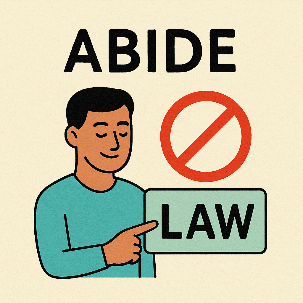 abide meaning and examples thumbnail
