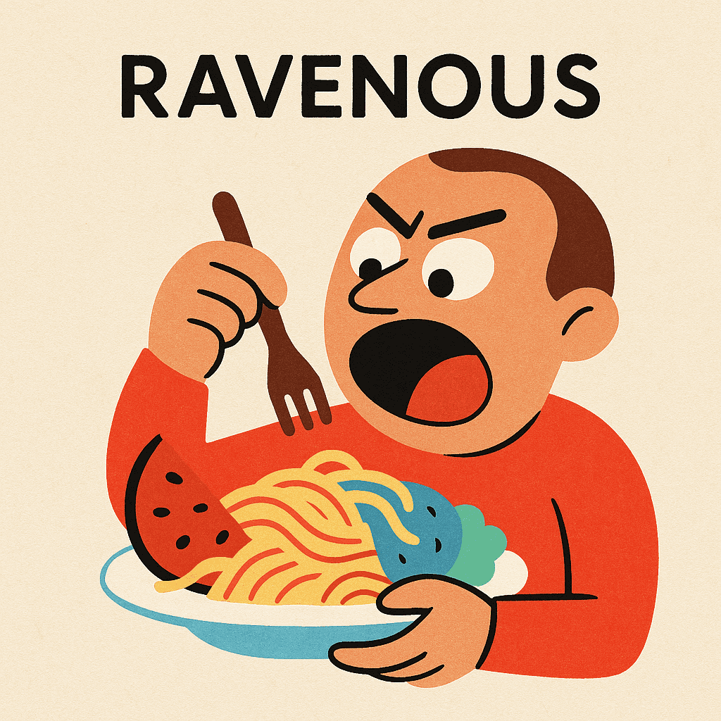 ravenous meaning and examples thumbnail